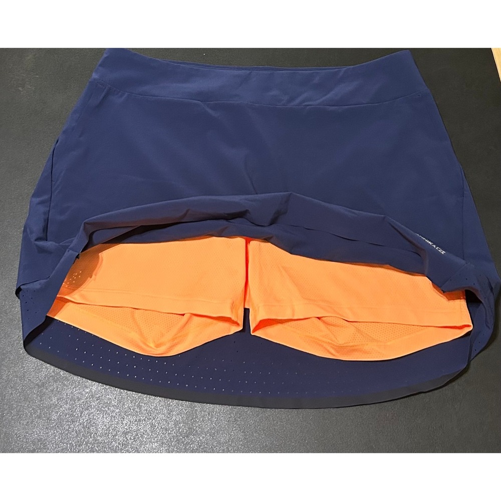 Annika Cutter & Buck Skort Womens L Blue CB DryTec UPF 50+ Golf Tennis Sporty - Picture 7 of 14